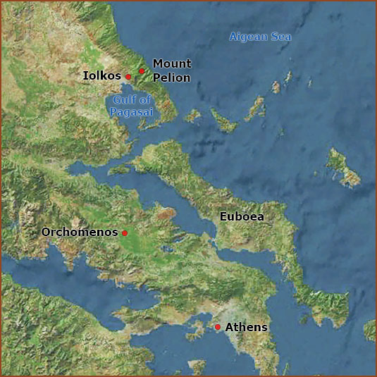 Iolkos and Mount Pelion